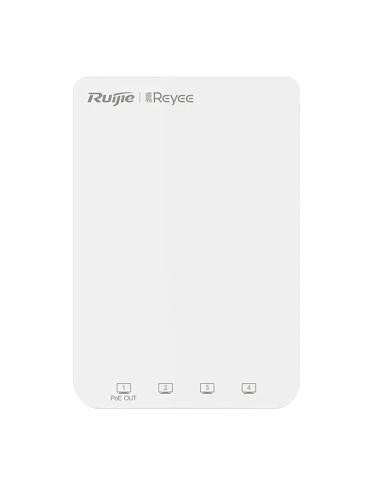 Reyee - AP de Pared Omnidireccional Wi-Fi 5 - Frecuencia 2.4 y 5 GHz -