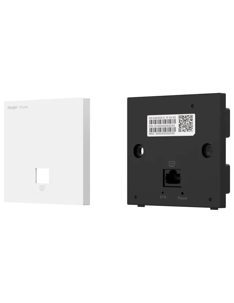 Reyee - AP de Pared Omnidireccional Wi-Fi 5 - Soporta 802.11 b/g/n/ac