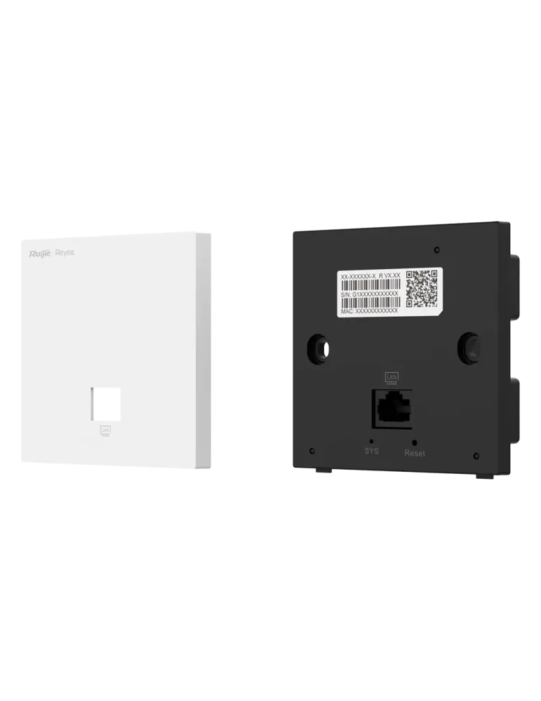 Reyee - AP de Pared Omnidireccional Wi-Fi 6 - Frecuencia 2.4 y 5 GHz /