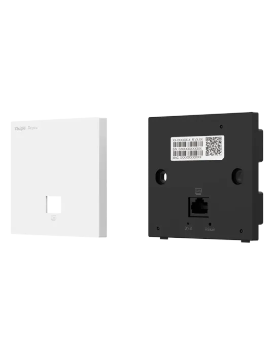 Reyee - AP de Pared Omnidireccional Wi-Fi 6 - Frecuencia 2.4 y 5 GHz /