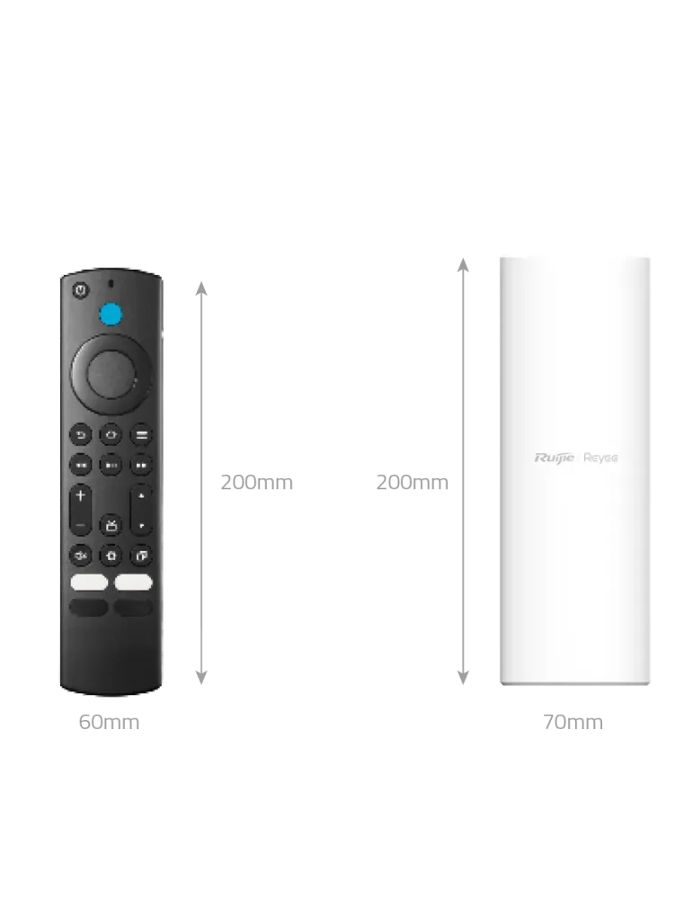 Reyee - AP Omnidireccional Wi-Fi 6 - Apto para Exteriores IP65 Diseño