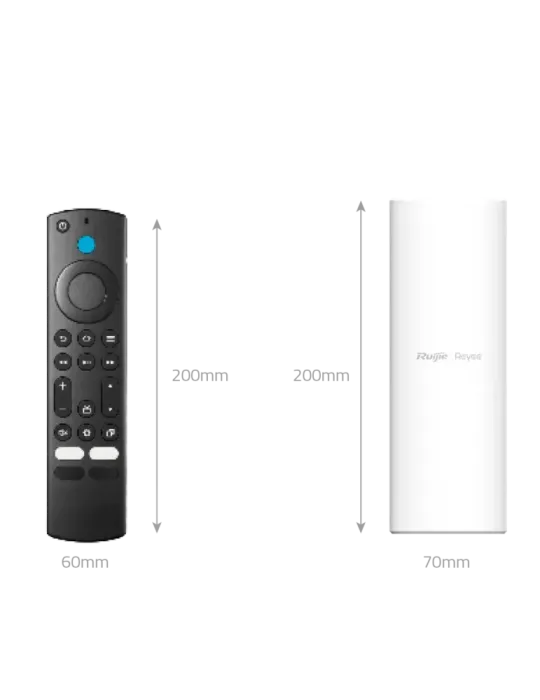 Reyee - AP Omnidireccional Wi-Fi 6 - Apto para Exteriores IP65 Diseño