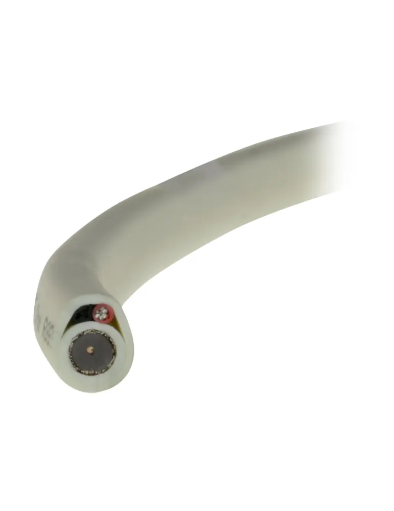 MARCA BLANCA Cable Combinado - RG59 + alimentación - Rollo de 100 metr