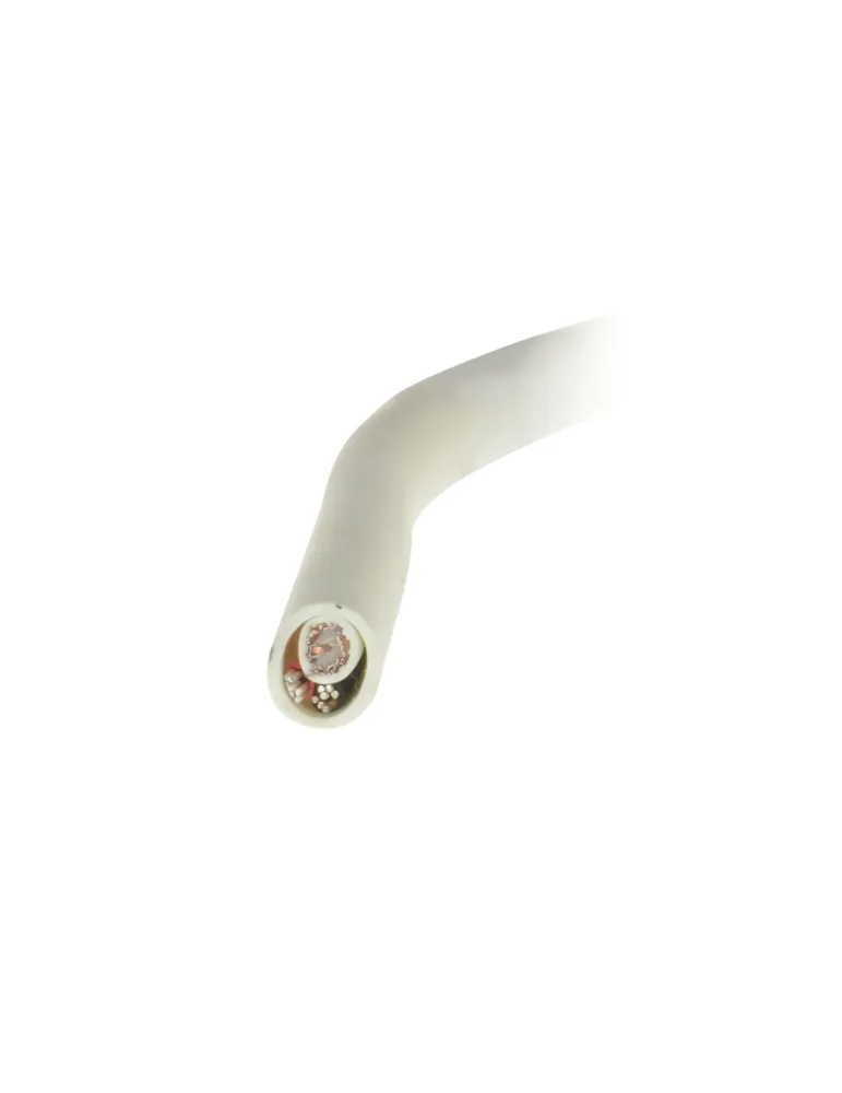MARCA BLANCA Cable Combinado - Micro RG59 + alimentación - Rollo de 30