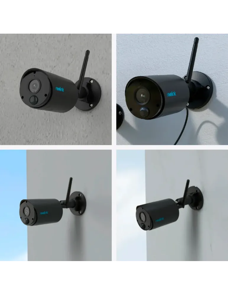 Reolink Camara WiFi a Batería - 3MP (2304 x 1296) - IR 10 m / Sirena -