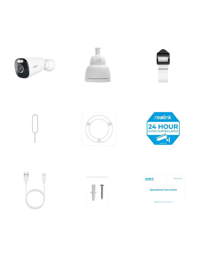 Reolink Camara WiFi a Batería - 5MP (2880 x 1616) - IR 10 m / Night Co