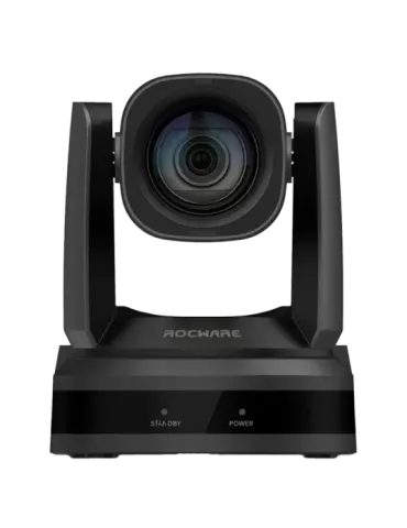 ROCWARE Cámara PTZ - Resolución Full HD (1920x1080) - Ángulo de visión