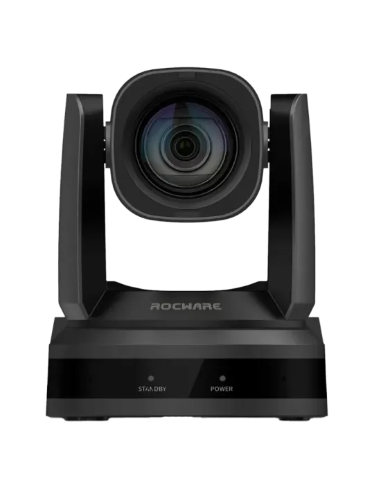 ROCWARE Cámara PTZ - Resolución Full HD (1920x1080) - Ángulo de visión