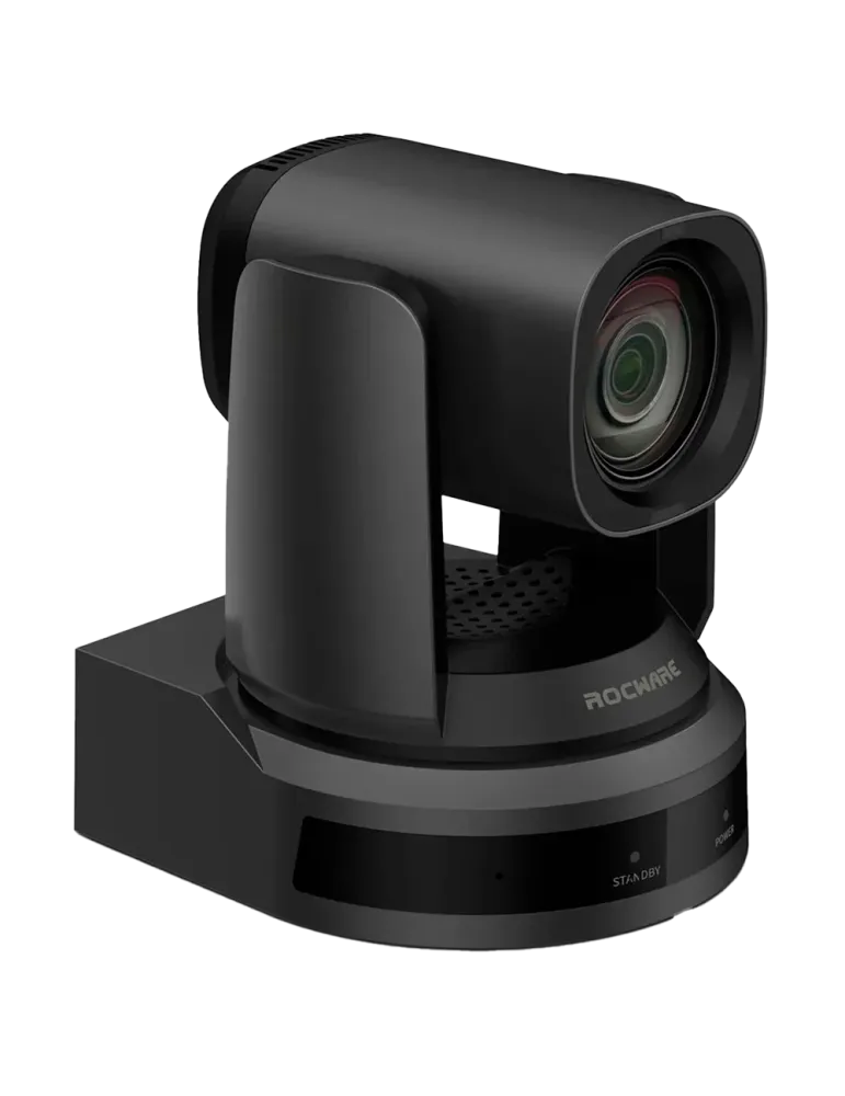 ROCWARE Cámara PTZ - Resolución Full HD (1920x1080) - Ángulo de visión