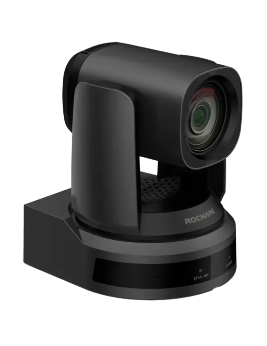 ROCWARE Cámara PTZ - Resolución Full HD (1920x1080) - Ángulo de visión