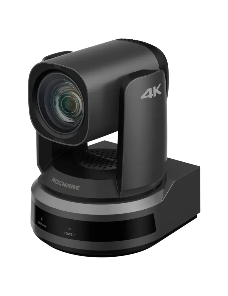 ROCWARE Cámara PTZ - Resolución 4K - Ángulo de visión 80.8º - Zoom ópt