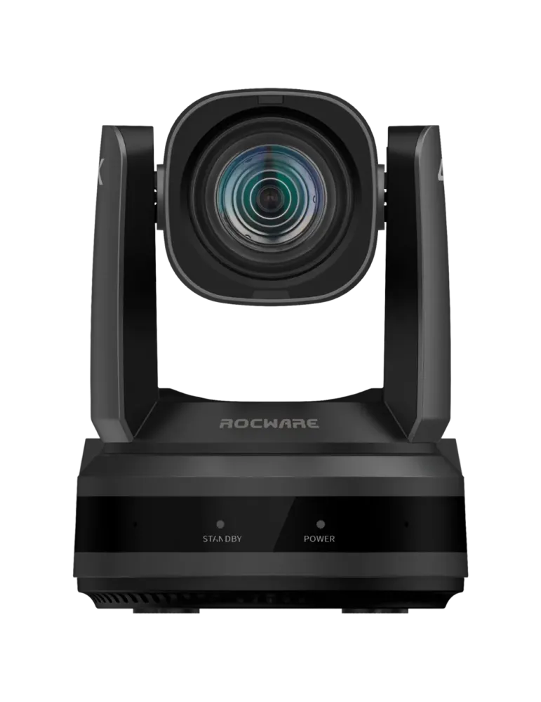 ROCWARE Cámara PTZ - Resolución 4K - Ángulo de visión 80.8º - Zoom ópt