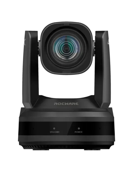 ROCWARE Cámara PTZ - Resolución 4K - Ángulo de visión 80.8º - Zoom ópt