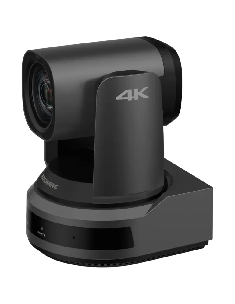ROCWARE Cámara PTZ - Resolución 4K - Ángulo de visión 80.8º - Zoom ópt