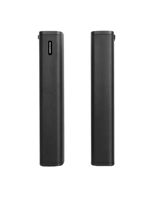 ROCWARE Pareja de altavoces - Tipo columna - Activo - Diseño elegante