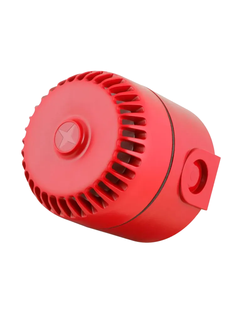 Roshni LP - Sirena cableada para interior y exterior de incendios - Po