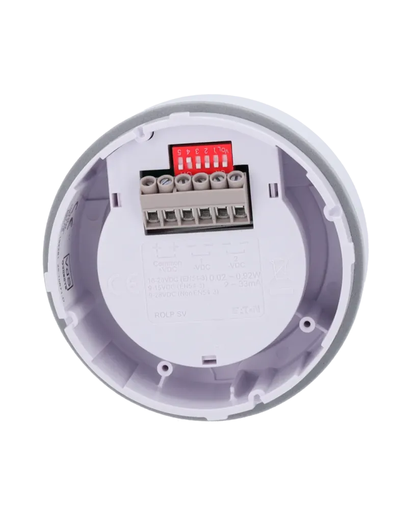 Roshni LP - Sirena cableada para interior y exterior de incendios - Po