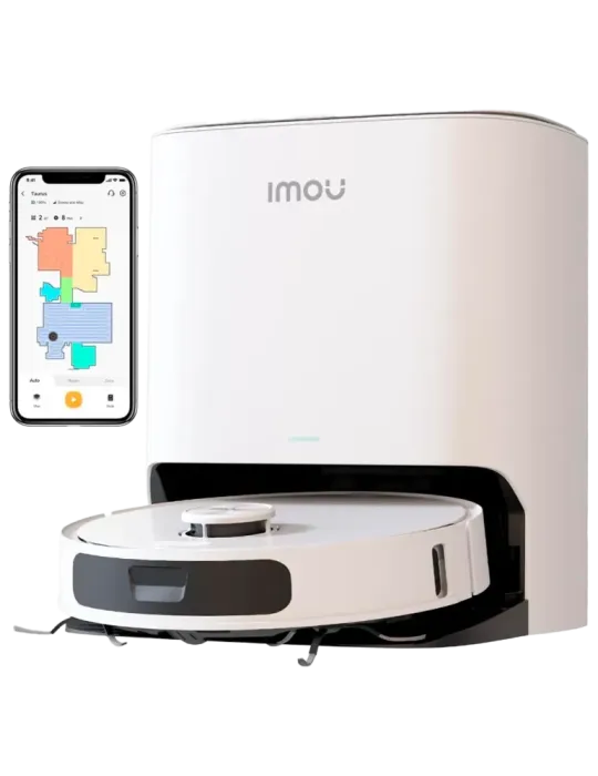 Imou Robot Aspirador RV3 - 8500Pa / 6400 mAh - Barrido, Aspirado y Mop