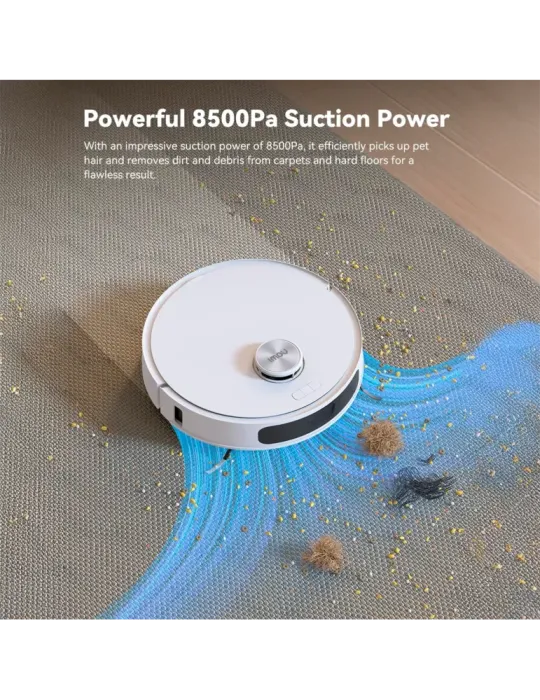 Imou Robot Aspirador RV3 - 8500Pa / 6400 mAh - Barrido, Aspirado y Mop