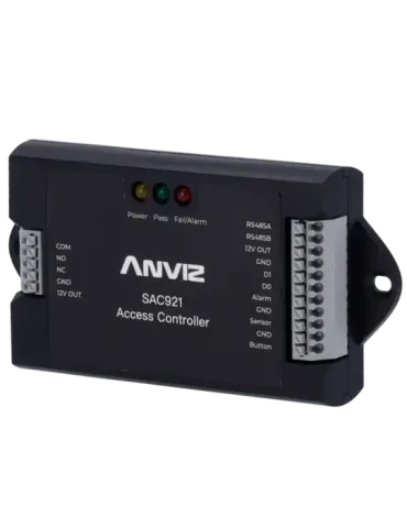 ANVIZ Controladora de acceso - Tarjeta o PIN - 1 puerta | Comunicación