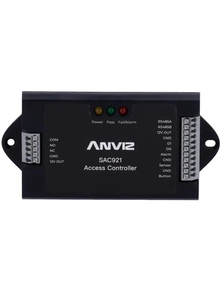 ANVIZ Controladora de acceso - Tarjeta o PIN - 1 puerta | Comunicación