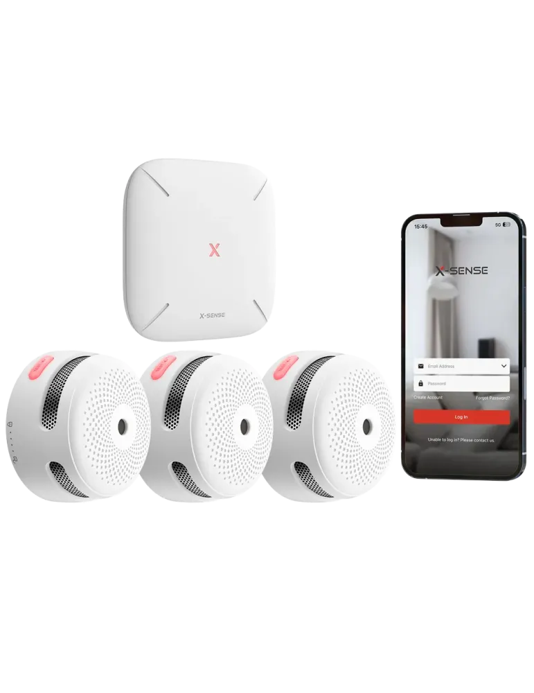 X-SENSE Hub de comunicación X-Sense - Permite conectar 50 detectores e