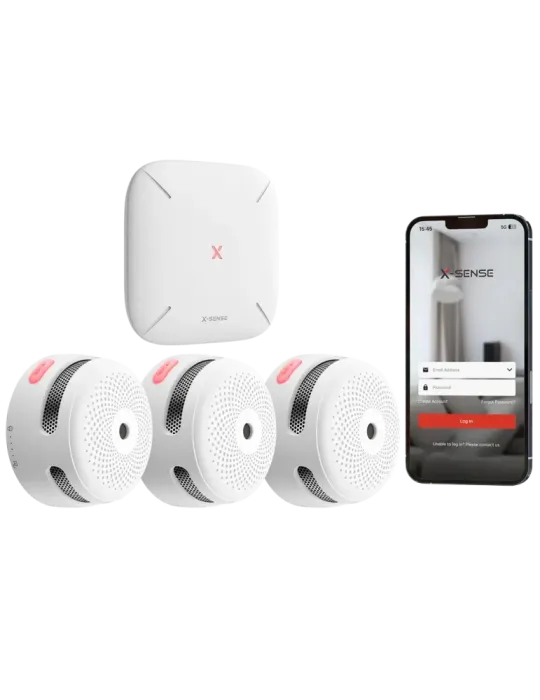 X-SENSE Hub de comunicación X-Sense - Permite conectar 50 detectores e