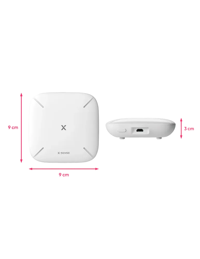 X-SENSE Hub de comunicación X-Sense - Permite conectar 50 detectores e