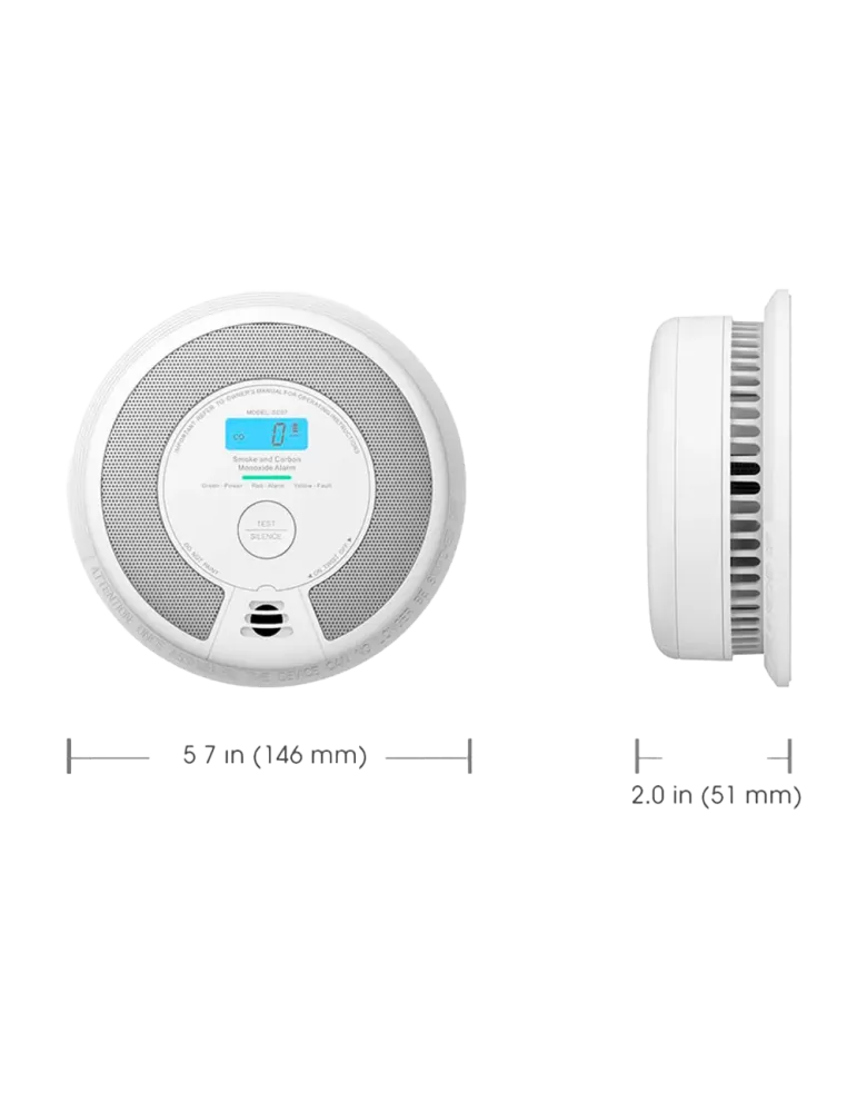 X-SENSE Detector de CO y humo autónomo X-Sense - Duración de la baterí