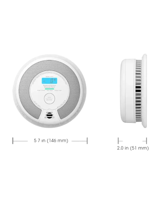 X-SENSE Detector de CO y humo autónomo X-Sense - Duración de la baterí