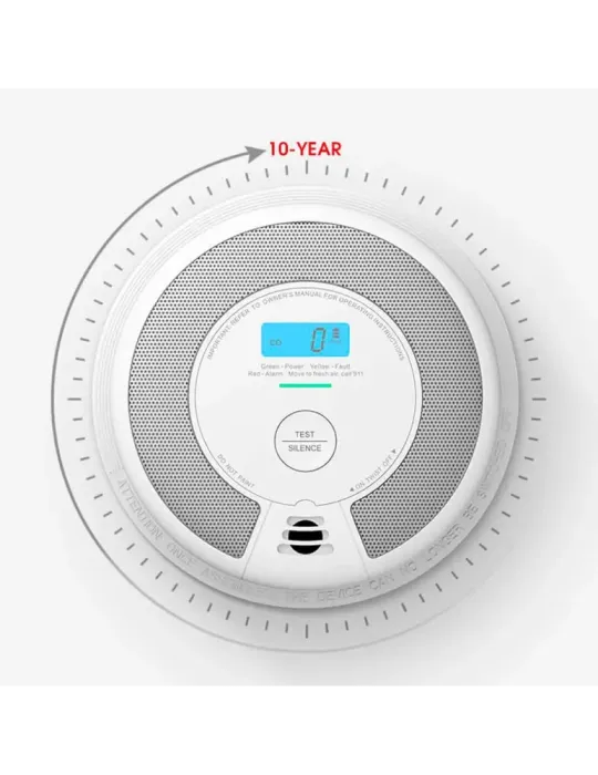 X-SENSE Detector de CO y humo autónomo X-Sense - Duración de la baterí