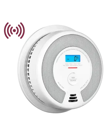 X-SENSE Detector de CO y humo autónomo X-Sense - Permite conectar 24 d