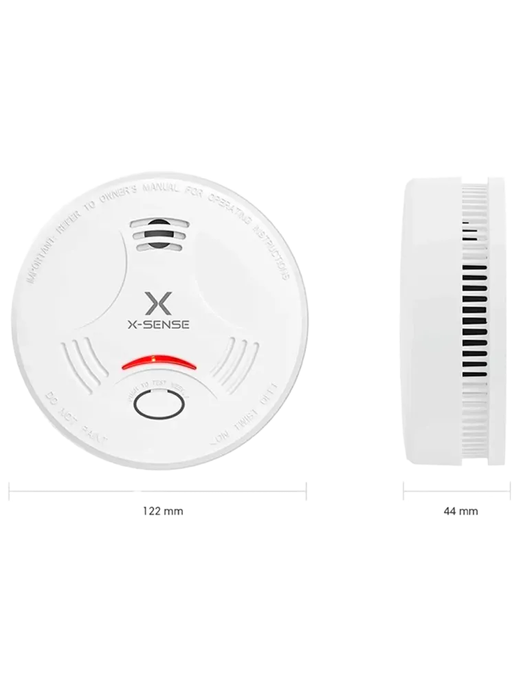 X-SENSE Detector de humo autónomo X-Sense - Duración de la batería 10