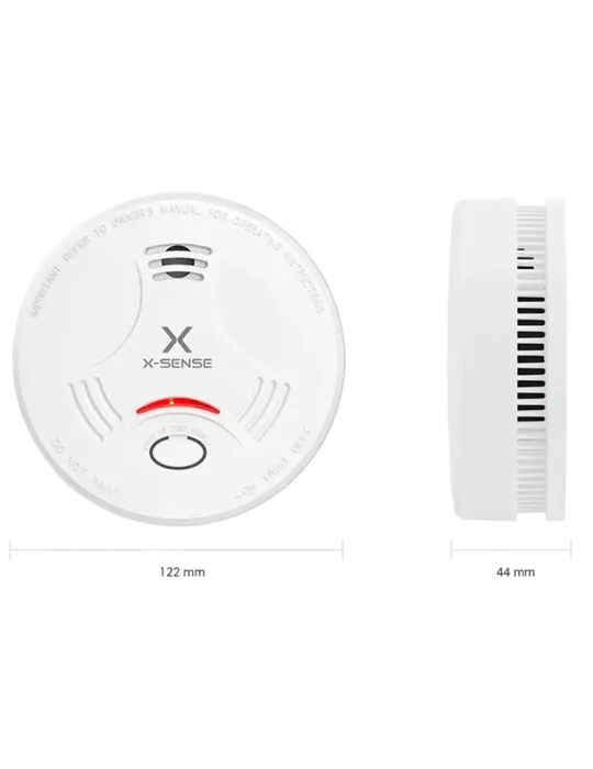 X-SENSE Detector de humo autónomo X-Sense - Duración de la batería 10