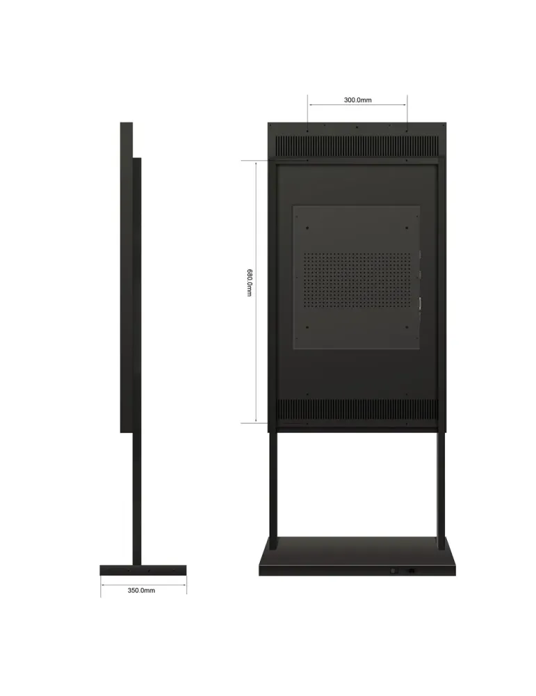 SAFIRE Soporte de peana - Compatible con SF-43WF35-FHD - Altura 1.820