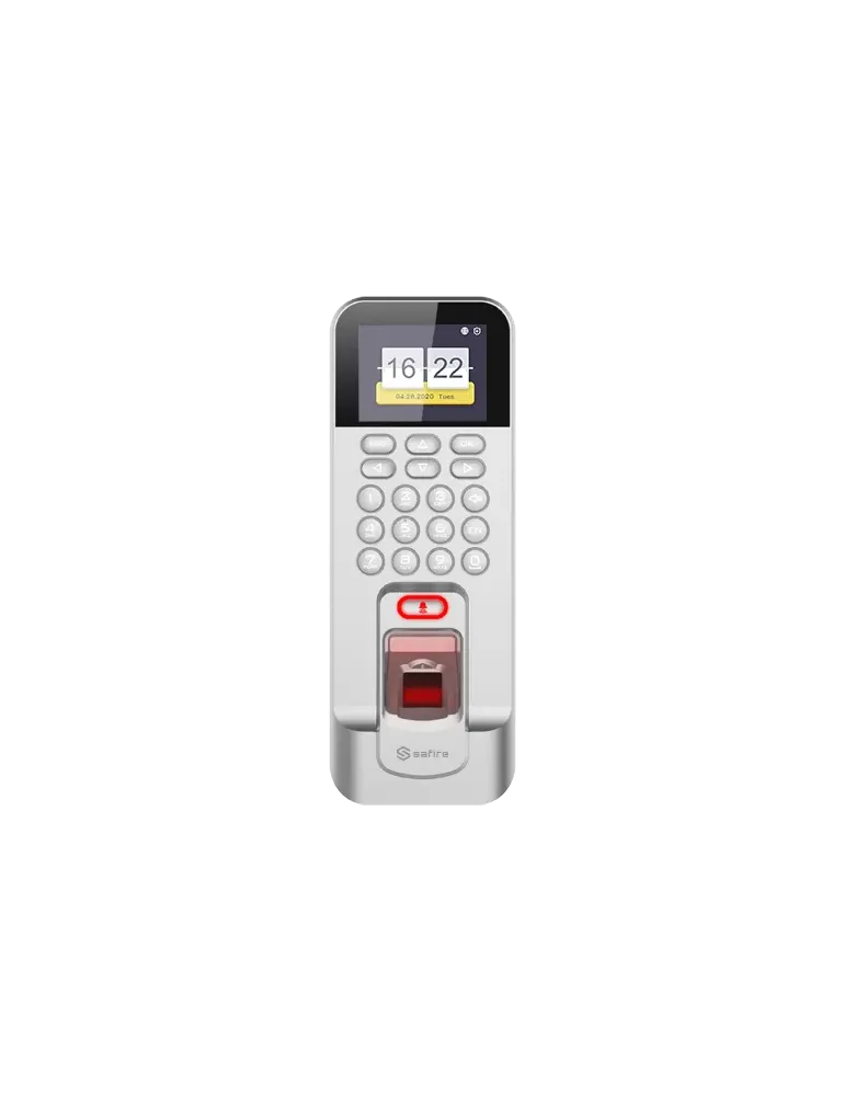 SAFIRE Control de acceso y presencia - Huella, tarjeta EM y PIN - 3.00