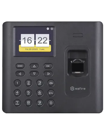 SAFIRE Control de presencia - Huellas, tarjeta MF y PIN - 3.000 usuari