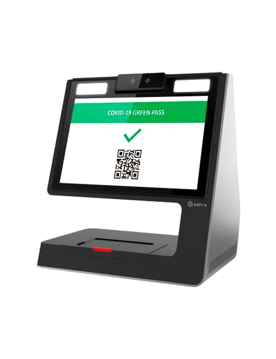 SAFIRE Terminal de escaneo de QR Covid Green Pass - Sistema Operativo