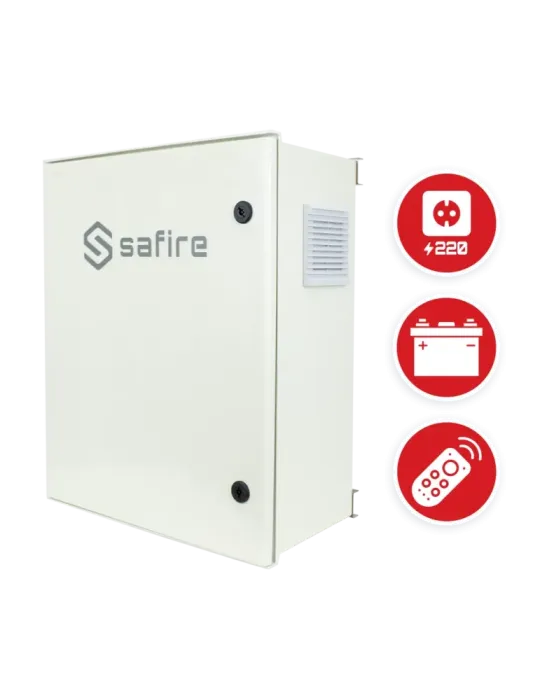 Safire - Armario de poliéster SMC - Dimensiones exteriores 60x50x23cm