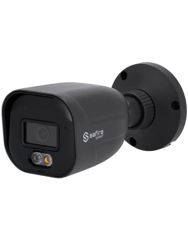 Safire Smart Cámara Bullet IP gama E1 IA - Color Gris - Resolución 4 M