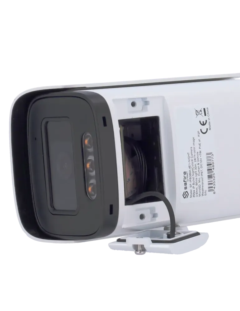Safire Smart cámara Bullet IP gama E1 con AI-ISP - Sensor 1/2.9″ gran