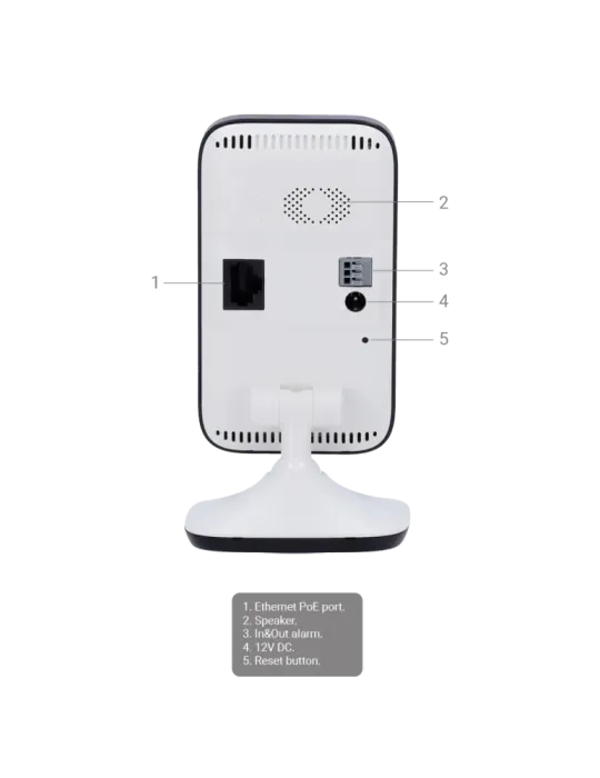 Safire Smart - Cámara Cube IP gama B1 WiFi - Resolución 4 Megapíxel (2