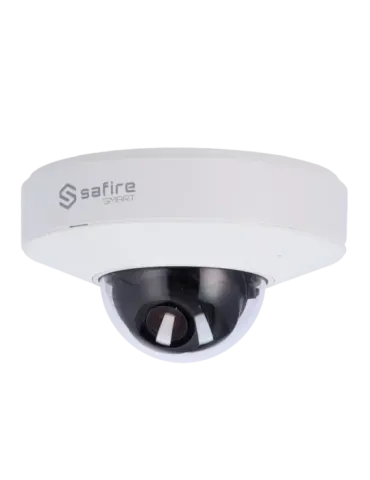Safire Smart - Cámara MiniDomo IP gama I1 AI Avanzada - Resolución 6 M
