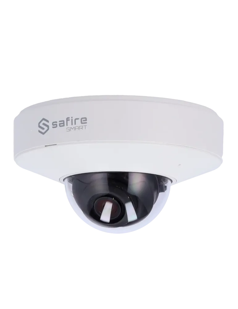 Safire Smart - Cámara MiniDomo IP gama I1 AI Avanzada - Resolución 6 M