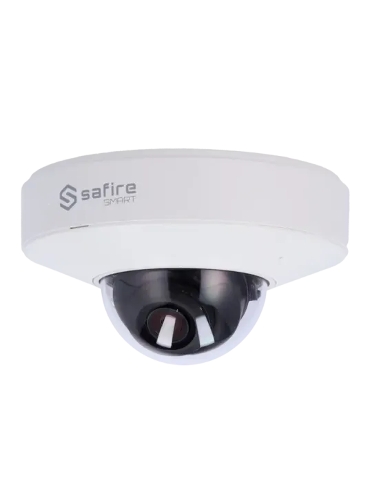 Safire Smart - Cámara MiniDomo IP gama I1 AI Avanzada - Resolución 6 M