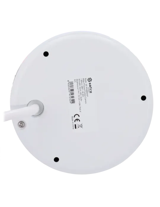 Safire Smart - Cámara Domo IP Fisheye gama I1 - Resolución 6 Megapíxel
