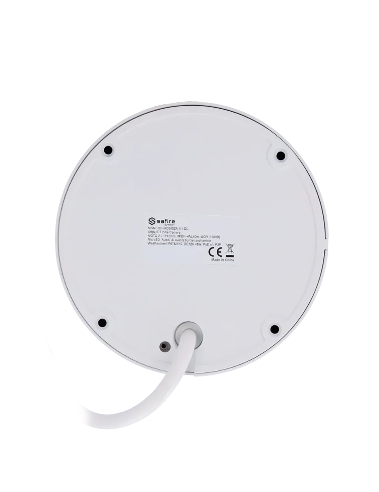Safire Smart - Cámara Turret IP gama I1 AI Avanzado - Lente motorizada