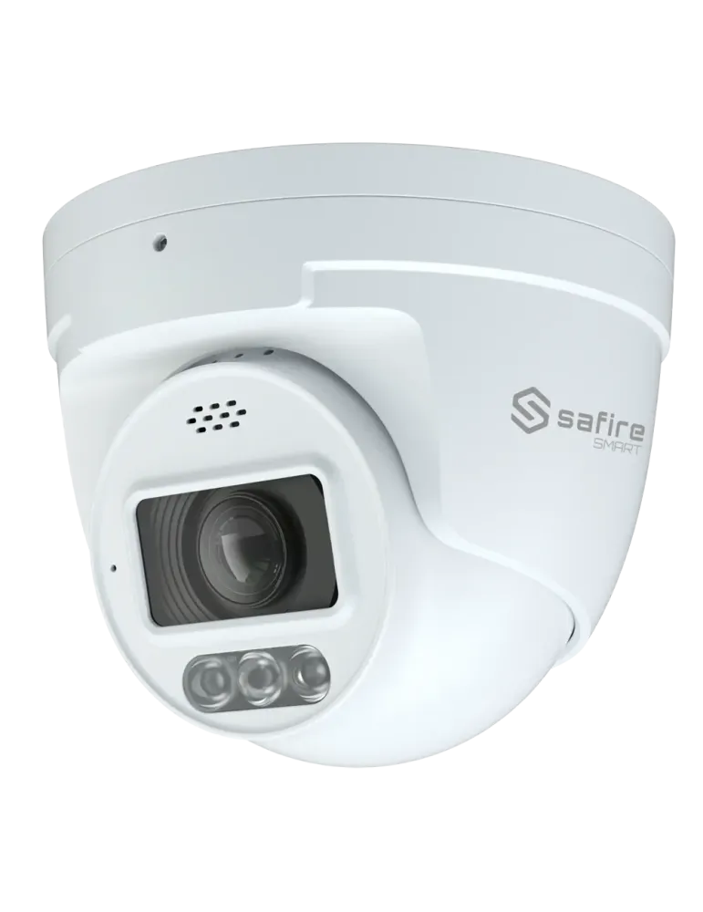 Safire Smart - Cámara Turret IP gama I1 con Disuasión activa - Resoluc