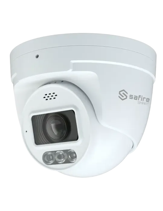 Safire Smart - Cámara Turret IP gama I1 con Disuasión activa - Resoluc