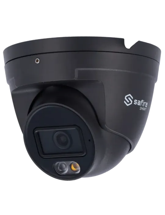 Safire Smart Cámara Turret IP gama E1 IA - Color Gris - Resolución 4 M